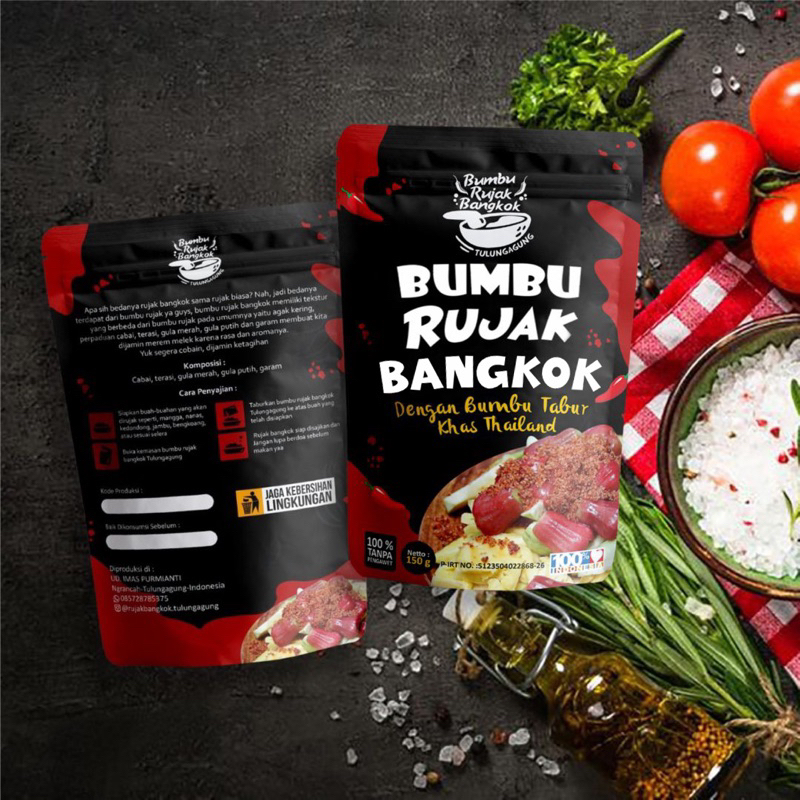 

BUMBU RUJAK BANGKOK KHAS THAILAND 150gram