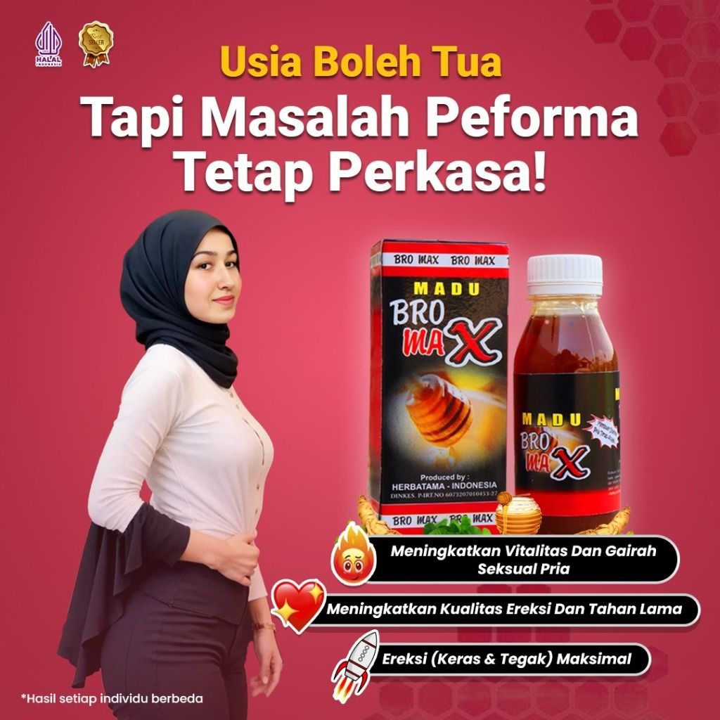 

Madu Bromax 175gr dengan ginseng