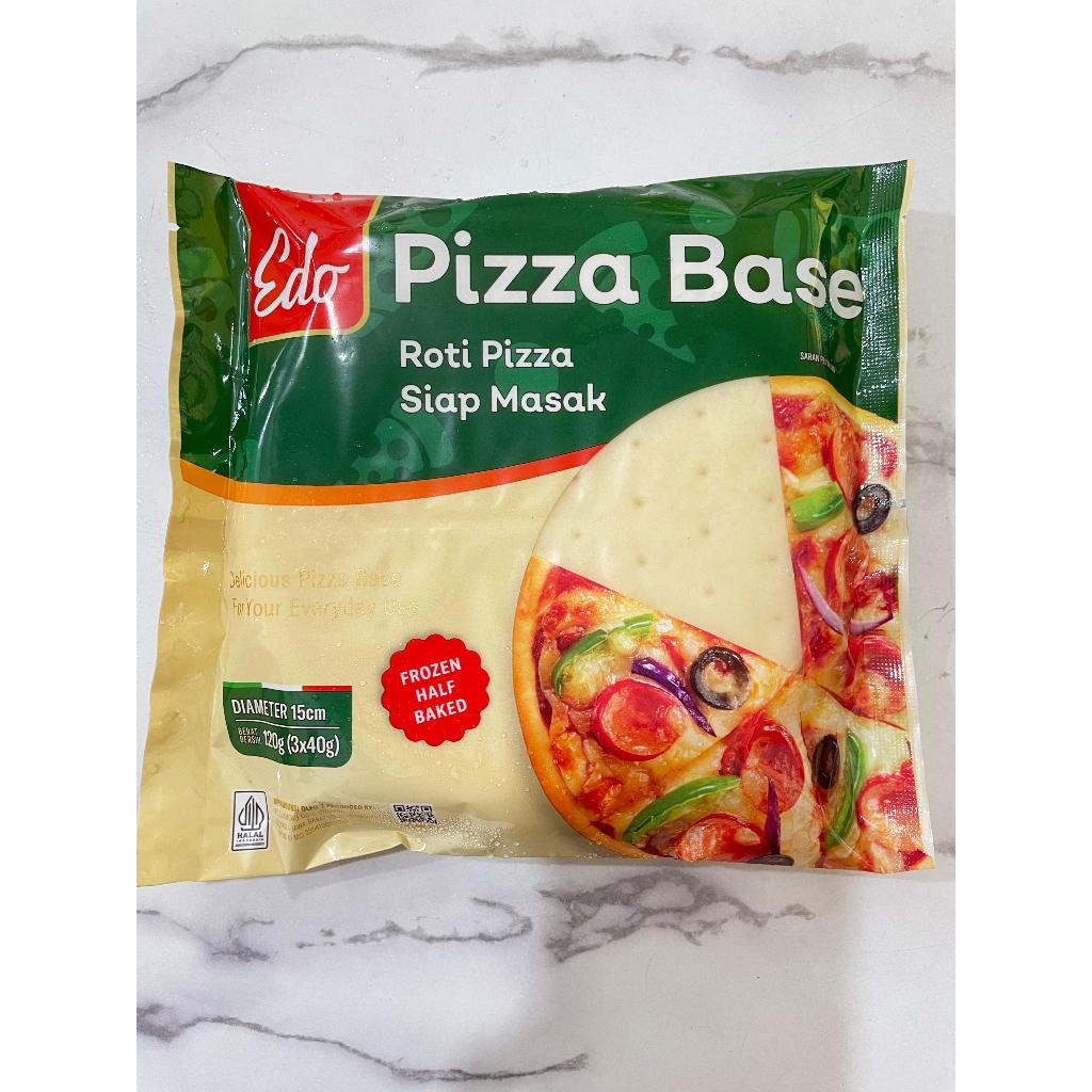 

Edo Pizza Base 120 Gr I Roti Pizza siap masak!