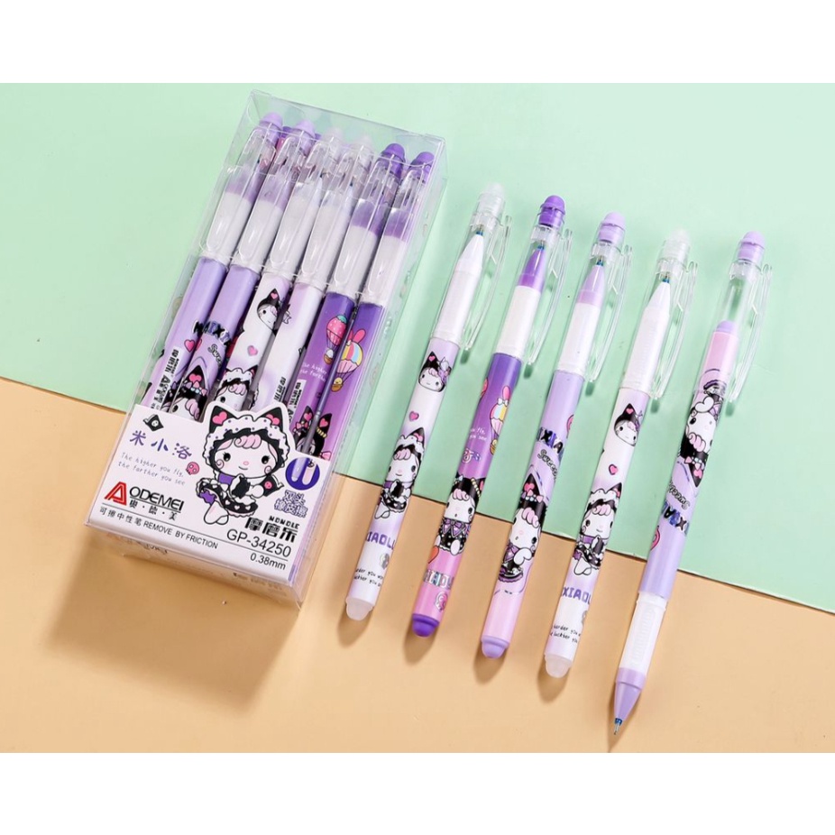 

PRODUCT TERKECE 12pc pen gel bisa dihapus pulpen erasable bolpen hapus lucu fancy ODEMEI
