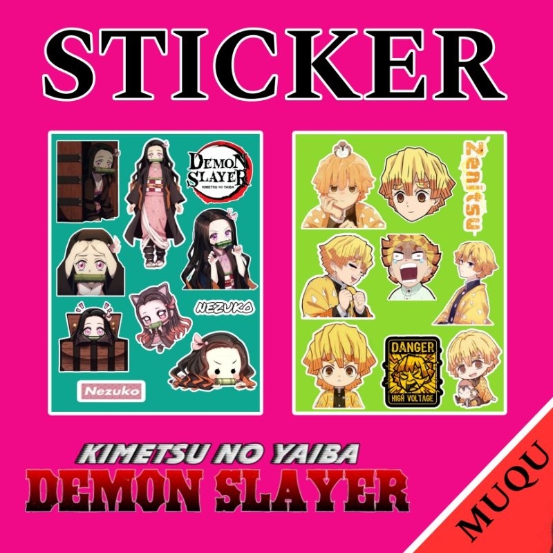 

STICKER KIMETSU NO YAIBA
