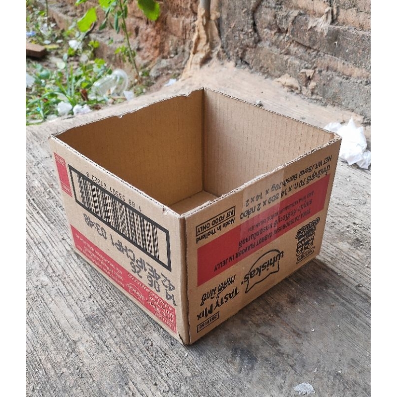 

kardus bekas/kardus makan kucing/kardus packing/kardus kecil