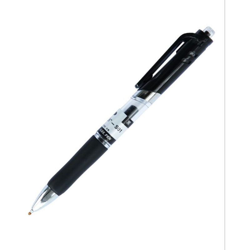 

Deli Gel Ink Pen S01 - Pulpen Gel Warna Hitam Harga : 3.000