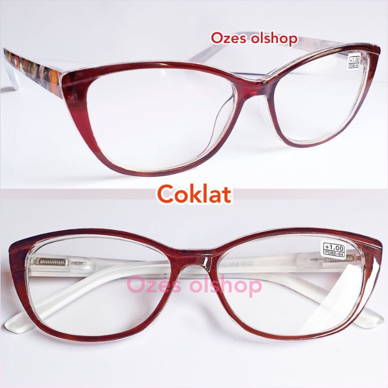 Buruan Cek kacamata baca kacamata plus model wanita model terkini