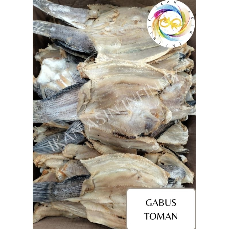 

Ikan asin Gabus Toman Super (1000 gram / 1 kg)