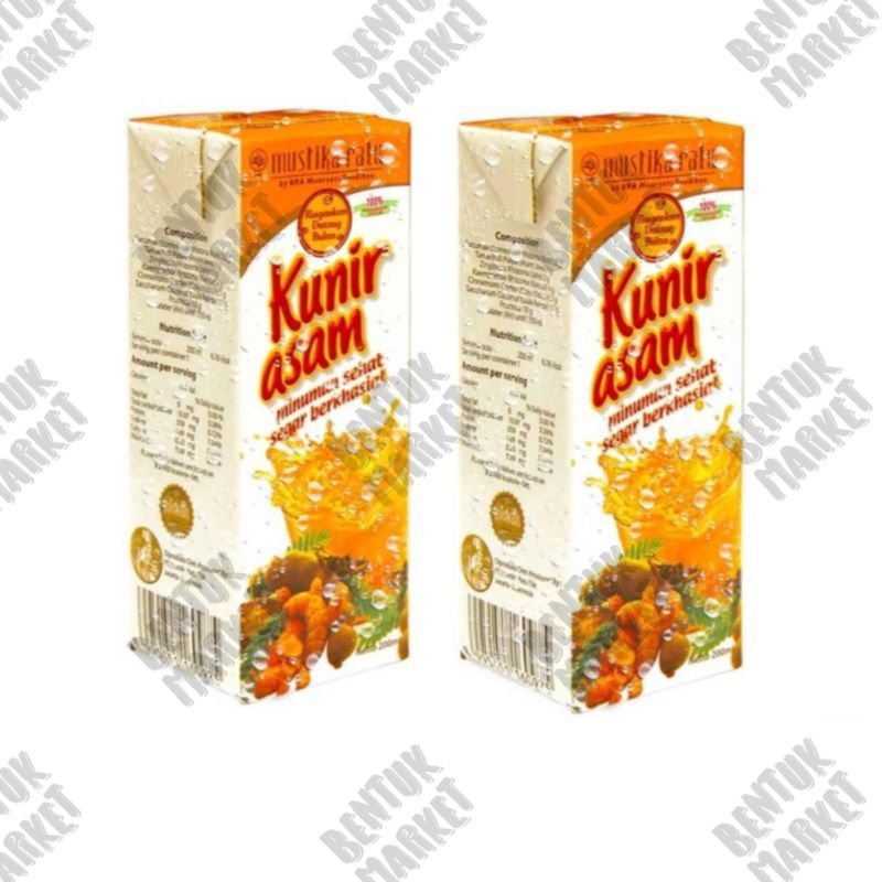 

Mustika Ratu Kunir Asam 200ml / Minuman Tradisional