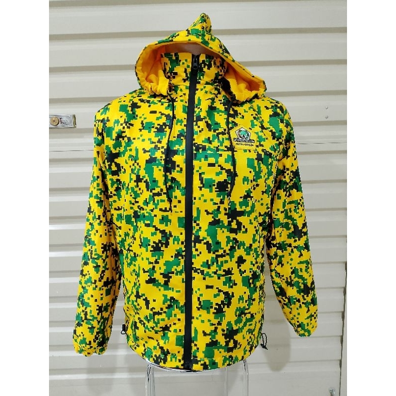 jaket Loreng Kupluk Partai Golkar Jaket Golkar Kupluk