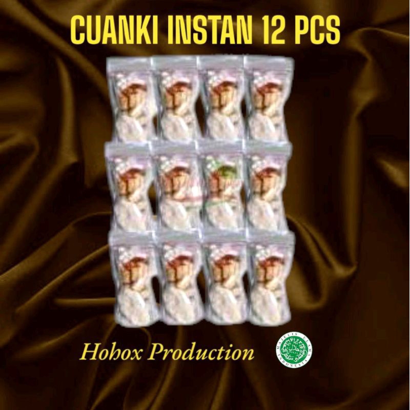 

PAKET 12 PCS CUANKI INSTAN MINI TERMURAH