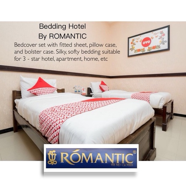 Murah Quilt  Duvet Cover by ROMANTIC standard HOTEL OYO