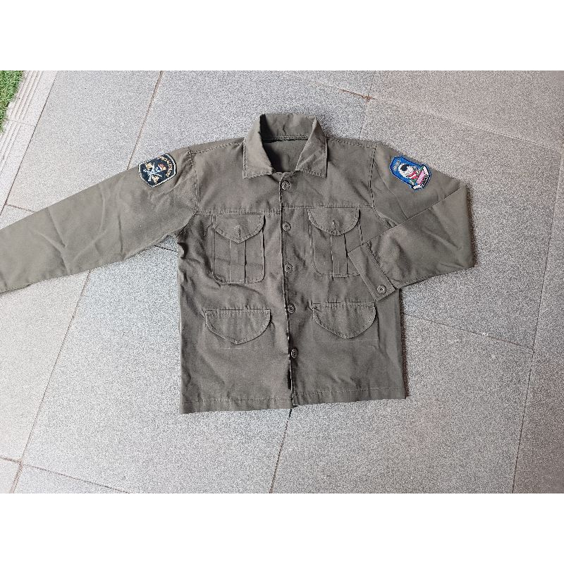 Jaket/Jas Parka army Preloved
