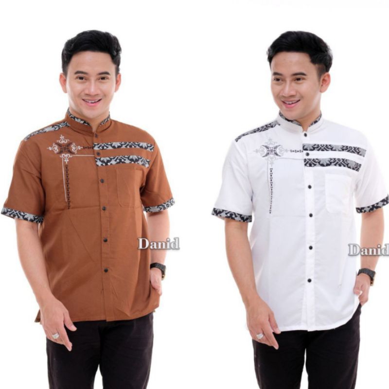 Baju Koko Pria Modern Terbaru 2024 Baju Koko Pria Bordir Batik