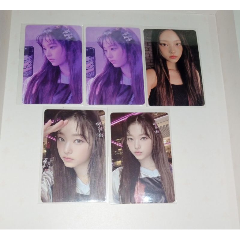 haerin new jeans photocard official