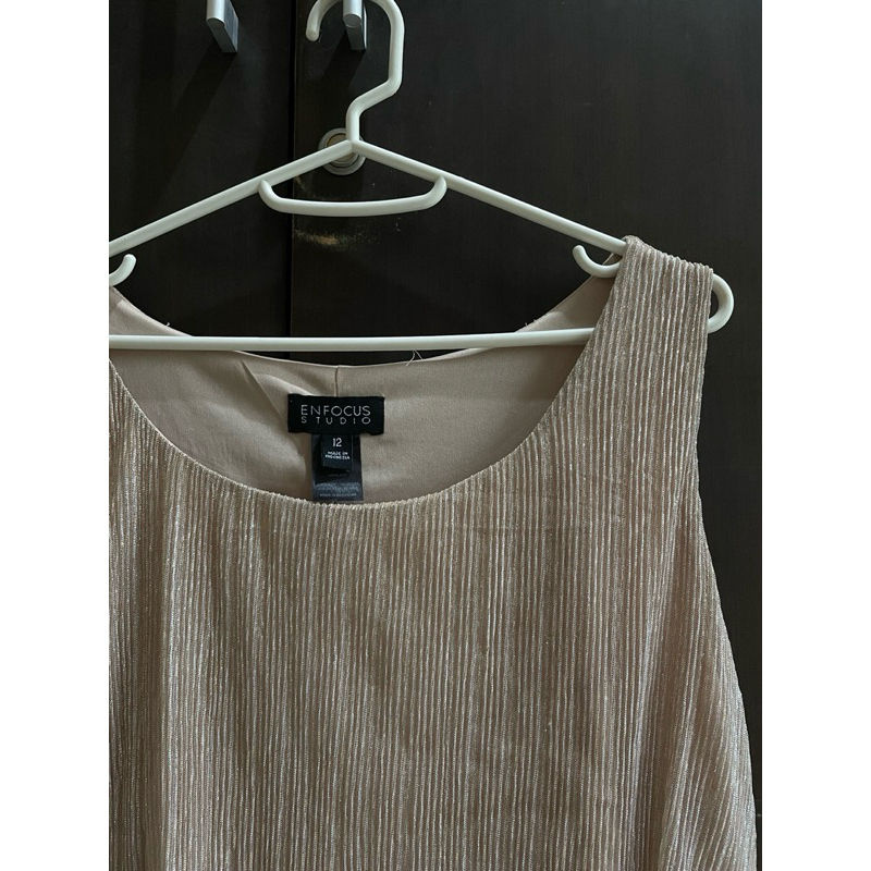 DRESS PESTA / TERUSAN PESTA KREM BLINK