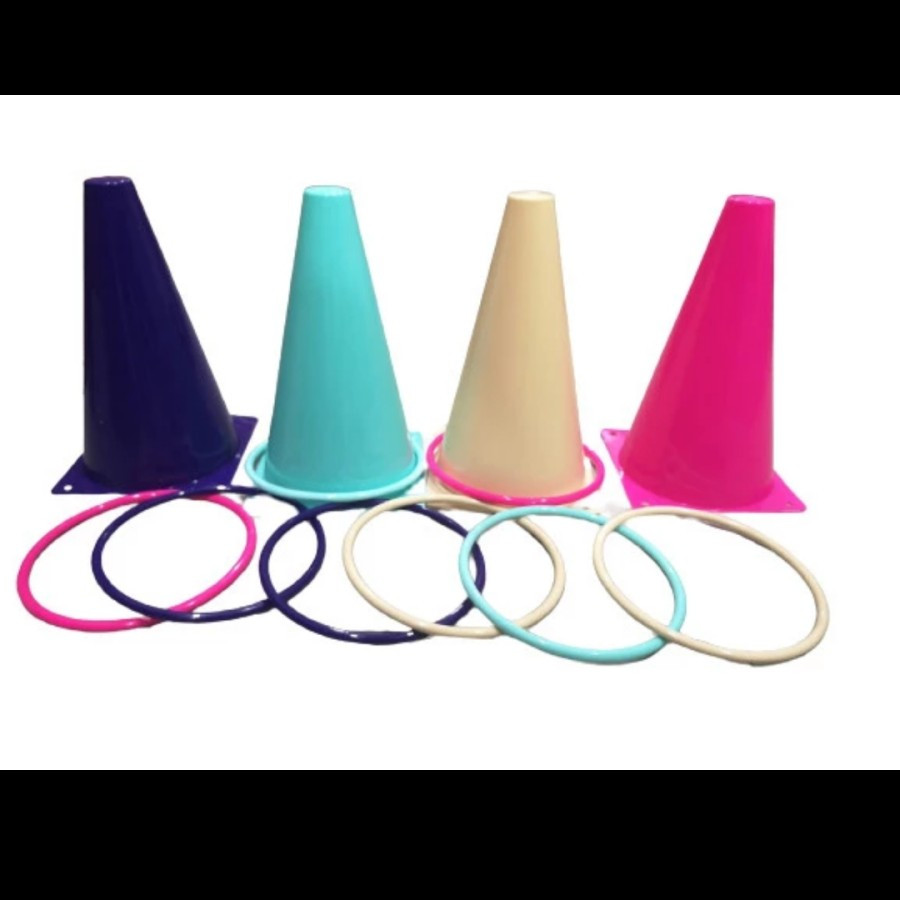 YG25 - CONE KERUCUT PLUS RING YG25 / CONE KERUCUT LATIHAN OLAHRAGA FUTSAL SEPAKBOLA