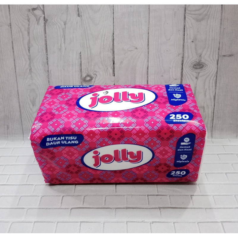 TISU JOLLY 250 SHEETS / TISU JOLLY 250 LEMBAR - JOLLY