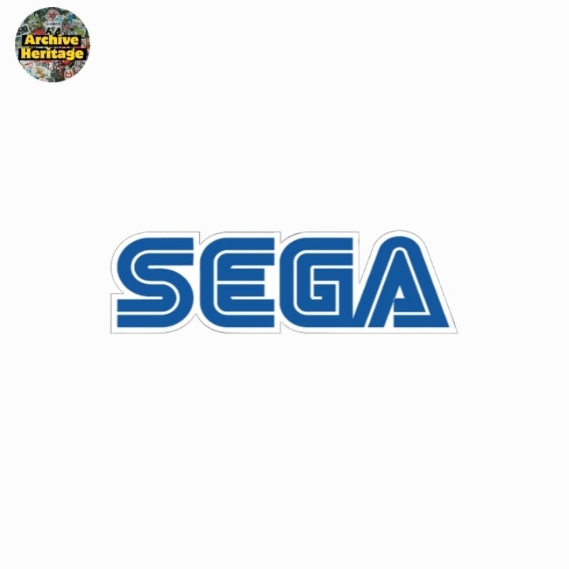 

sticker Sega logo video games company brand stiker