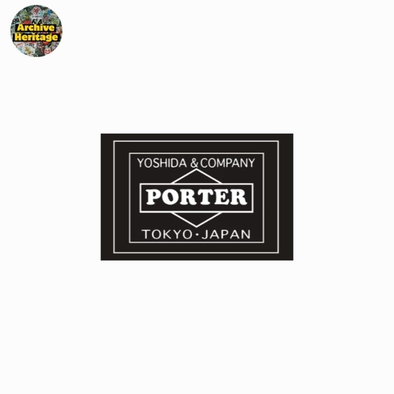 

sticker Porter Yoshida company bag brand logo stiker