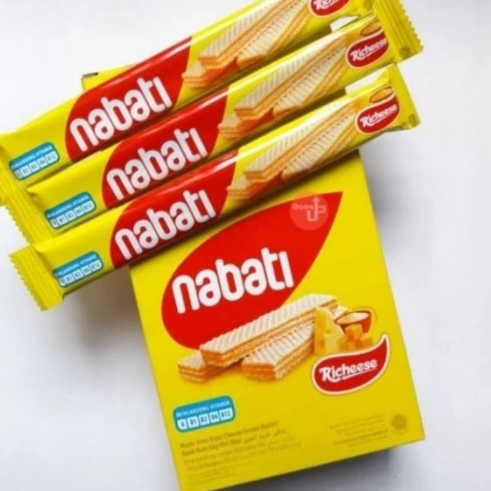 

Richeese Nabati Wafer Keju 8 gr - keju