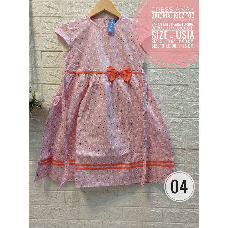 Dress anak Kidz Too &  Body Kidz