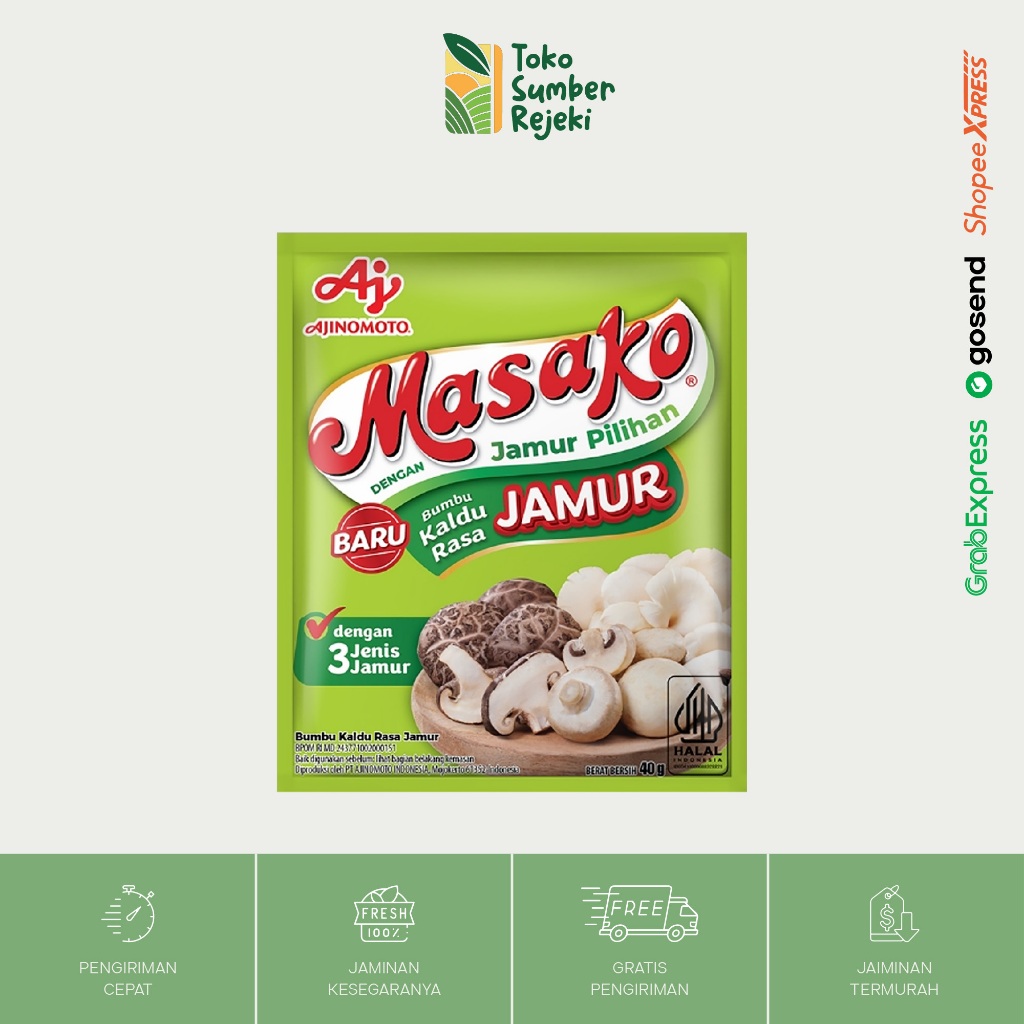 

Masako Bumbu Kaldu Jamur - Toko Sumber Rejeki Yogyakarta