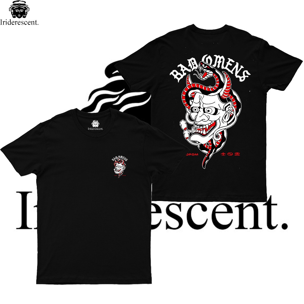 Kaos Bad Omens New Merch Snake Black Toopom