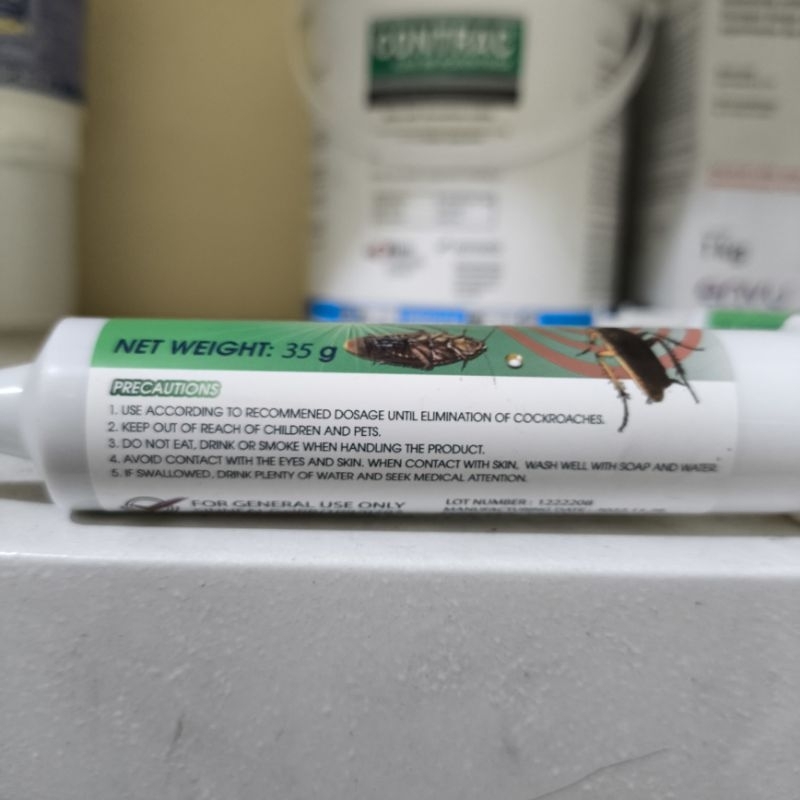 Obat Racun Gel Kecoa Controz 35Gram-Serupa Maxforce Bayer-Ampuh Basmi Kecoa Kecil Besar