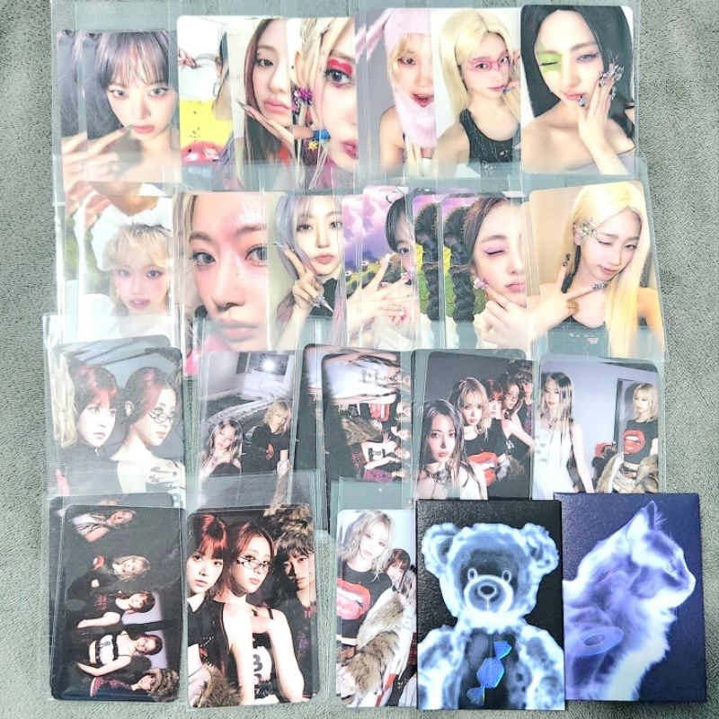 LE SSERAFIM Photocard / Weverse POB PC / Wv Bookmark / Album Only - Official from Album CRAZY [WEVER