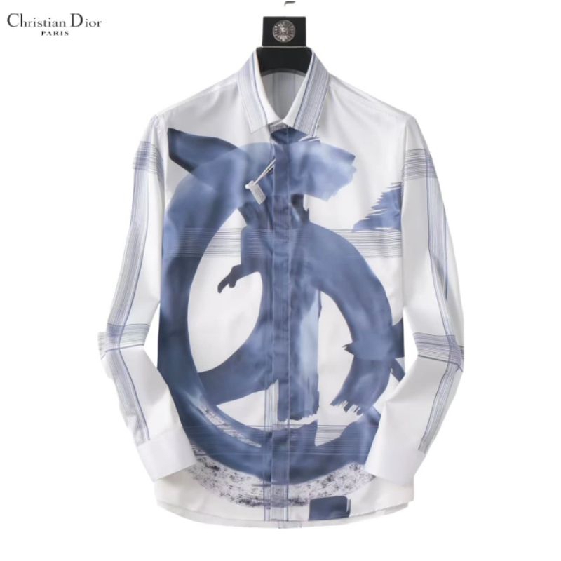 KEMEJA LENGAN PANJANG PRIA DIOR IMPORT TERBARU KEMEJA LENGAN PANJANG PRIA MEWAH TERBARU 0303