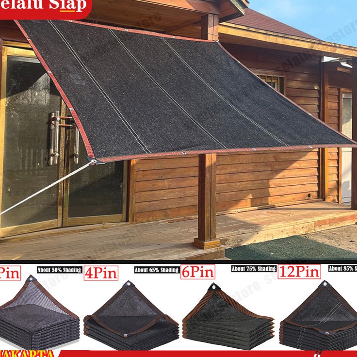Pencarian Terbanyak  Paranet 85 AntiUV Sunshade Net Tabir Surya Aluminium Penahan Panas Mobil Sun Sh