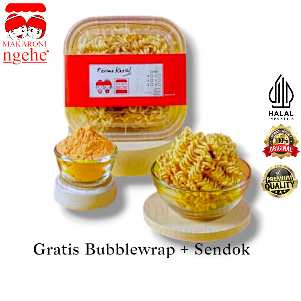 

Mie Kriuk TOPLES SMALL Kemasan Original Makaroni Ngehe