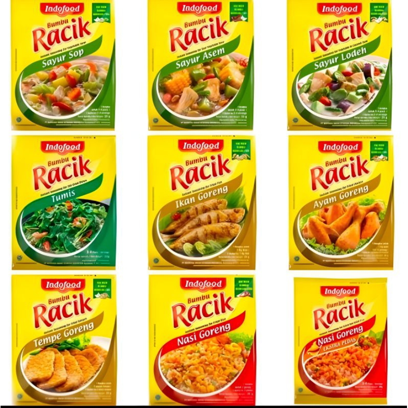 

Indofood - Bumbu Racik All Varian 1 Renceng