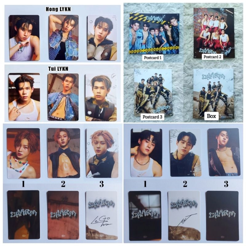 [OFFICIAL PC] Charm Memories Photo Set LYKN x Joong Pond/ Joong Archen/ Pond Naravit