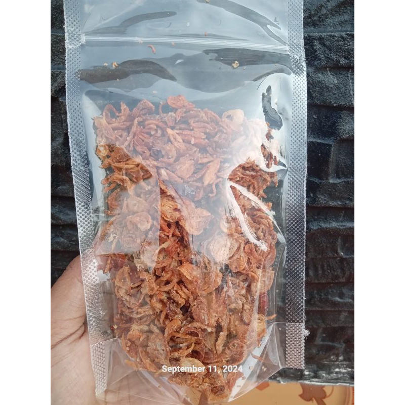 

bawang goreng pedas kemasan pouch