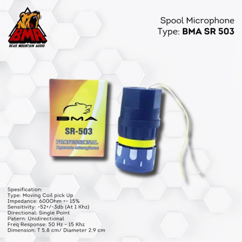 Spull Mic SR 503 BMA / Spull Mic / Cartridge