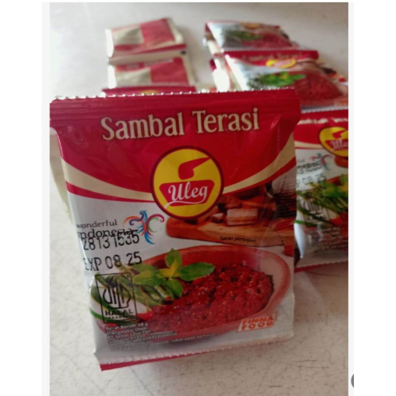 

10pcs sambal ulek sambal trasi