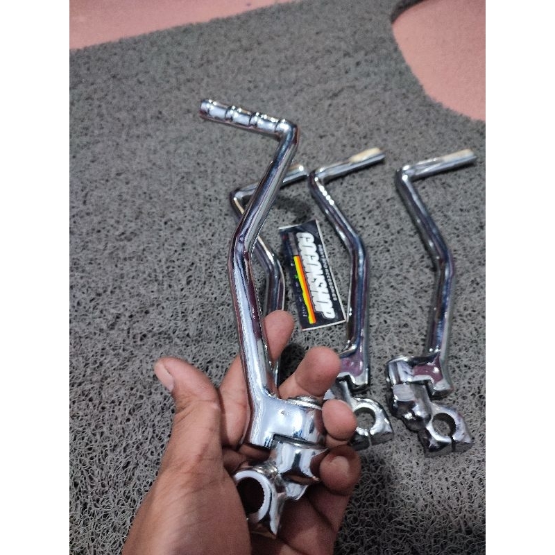 Kick Starter Jupiter Z Castom Modif Bengkok Pnp Fizr Force 1 Jupiter Z Sudah Crom