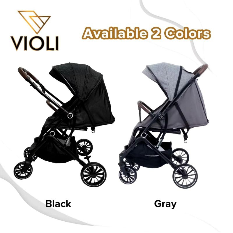 PRELOVED Violi Transform Stroller bayi - GREY