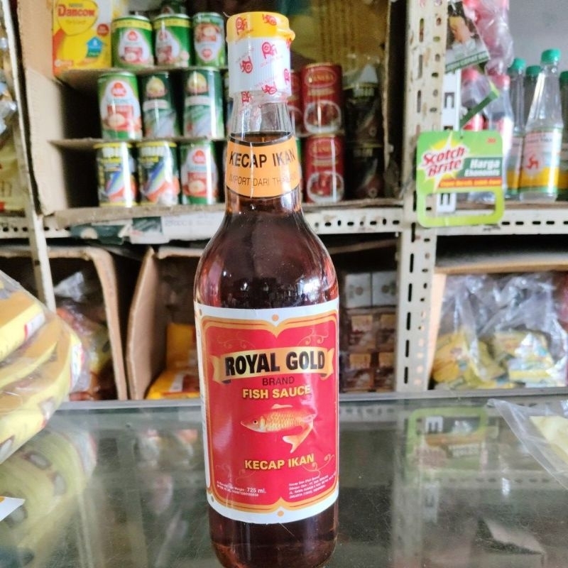 

Fish Sauce (Kecap Ikan ) Royal Gold 725 cc Kemasan Kaca