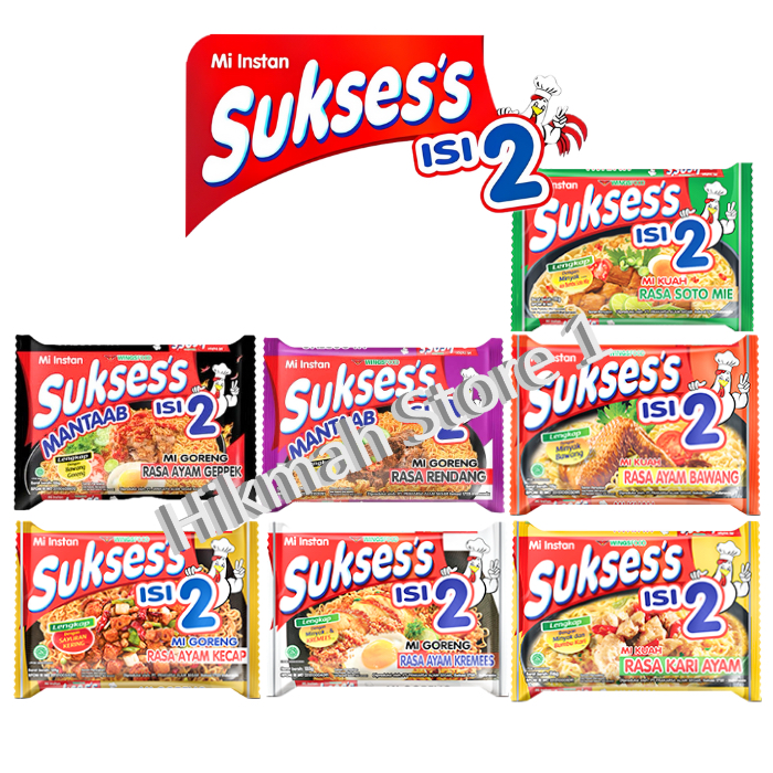 

MIE SUKSES ISI 2 GORENG DAN KUAH**