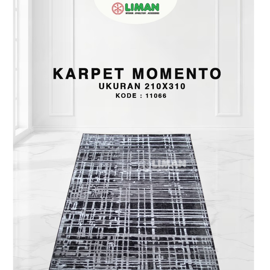 (LINK KHUSUS INSTANT JOGJA ) Karpet Momento Ukuran 210x310