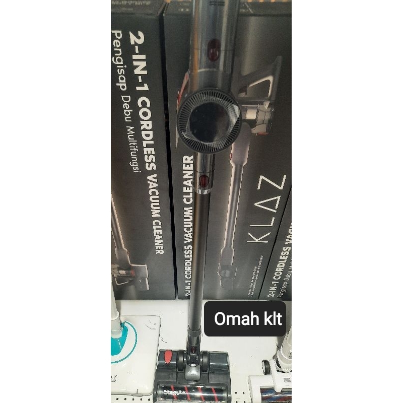 klaz vacum cleaner mop vacuum stick cordless tanpa kabel recharge KLAZ