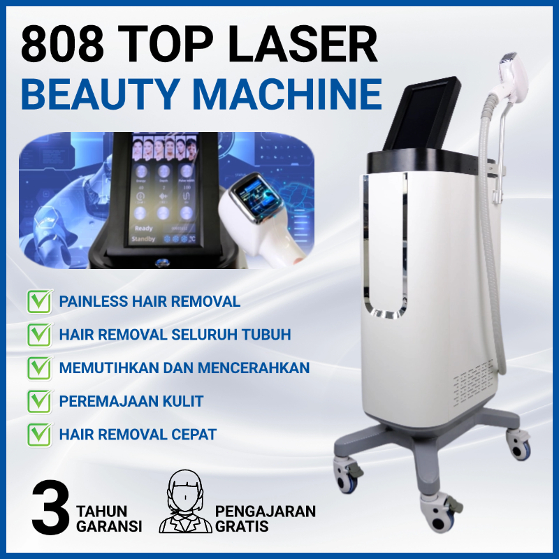 Diode laser hair removal 810nm Pro laser IPL laser Hair Removal Bulu Tubuh Permanent Mencerahkan Waj