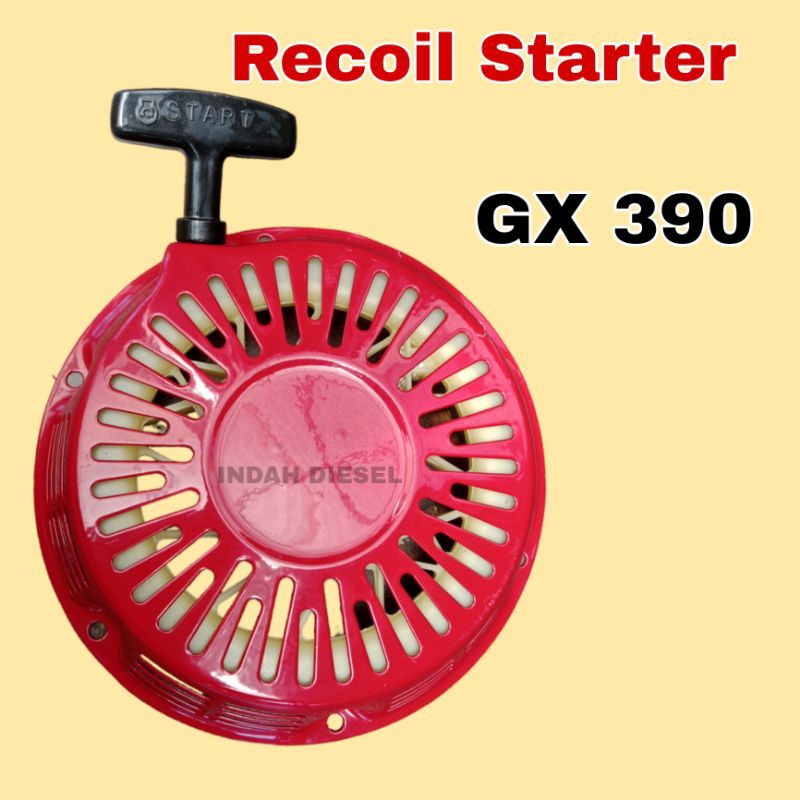 Recoil Starter Gx-390 - Recoil Starter Assy engkol Generator Mesin GX-390