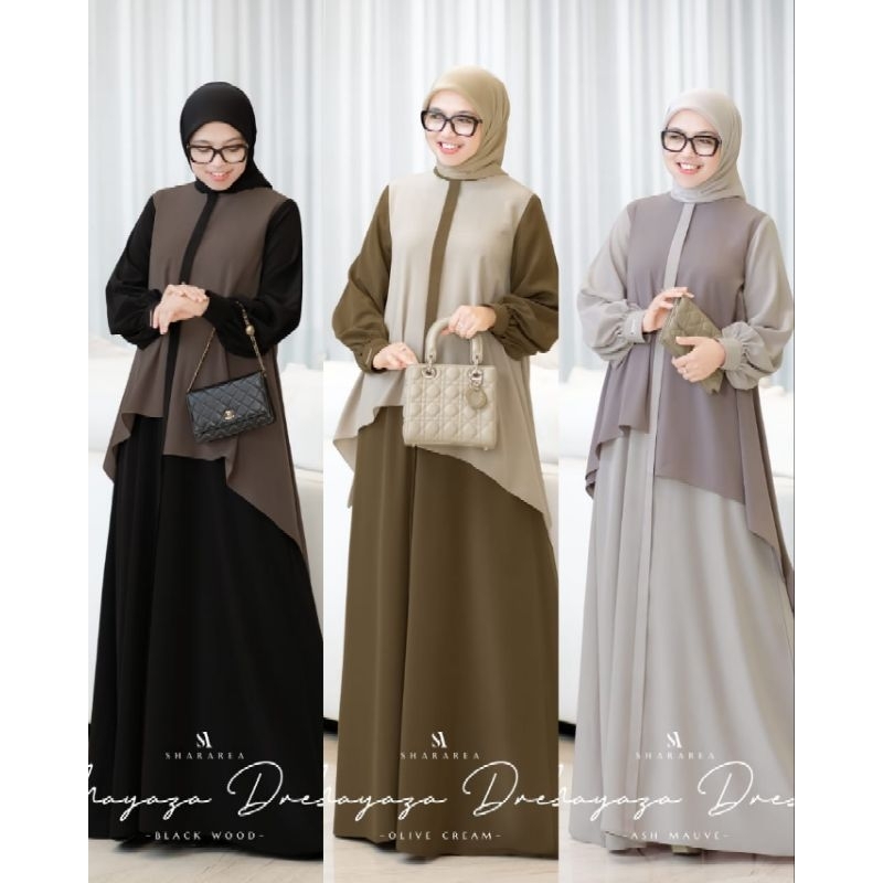 Mayaza Dress (Dress Only) by shArarea SALE