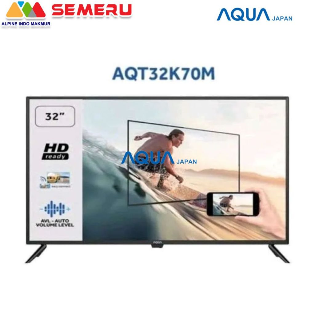 AQUA LED DIGITAL TV 32" MIRACAST AQT-32K70M