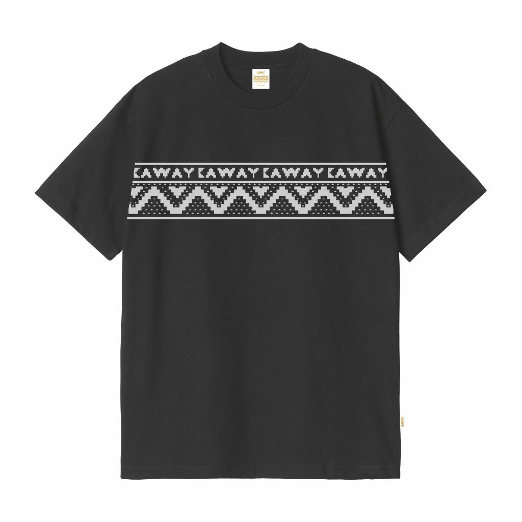 KAWAY Tshirt Kaos Lampung OVERTAP BLACK