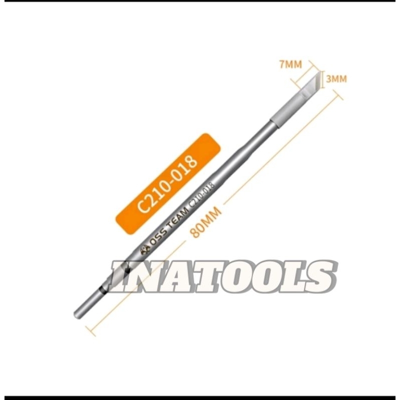 SOLDER IRON TIP OSS TEAM  T210 / MATA SOLDER OSS TEAM C210 / SEJENISNYA