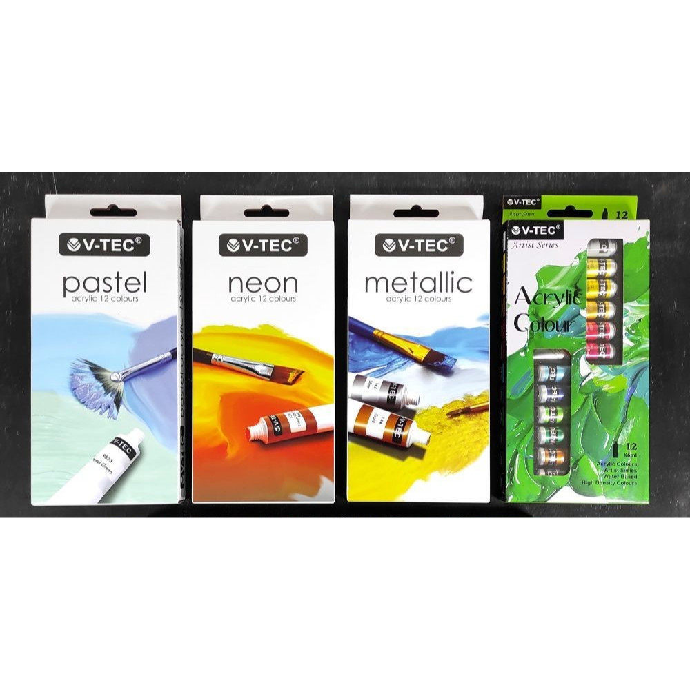 

Cat Acrylic 6ml V-Tec 12 warna