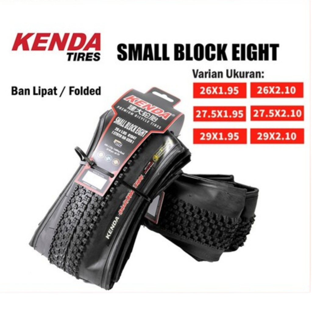 Kenda K1047 Ban Luar Small Block Eight Folded Kevlar 26 27.5 29 inch