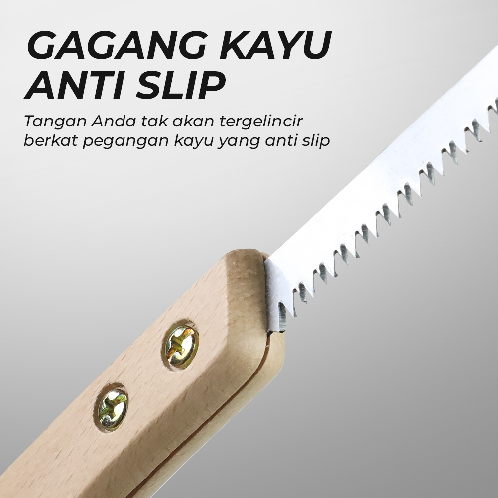 Gergaji kayu mini bonsai pruning saw gergaji tangan manual hand saw mini untuk ranting pohon